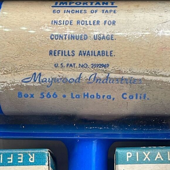 Vintage 1950’s Pixall lint remover + refills original box. - Picture 9 of 10